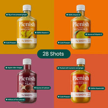 Plenish Shots Daily Dosing Bundle 4 x 420ml Mixed Variety Pack
