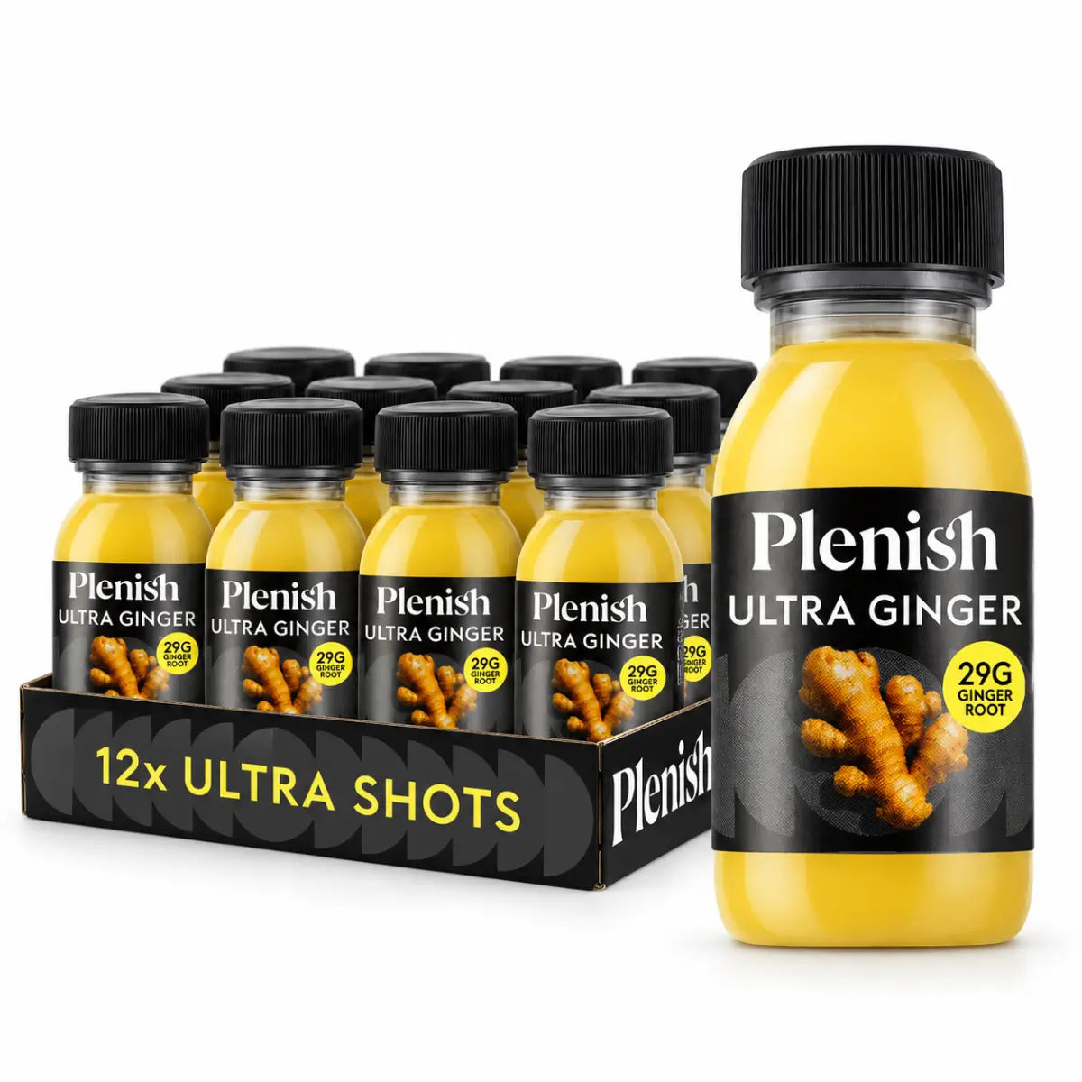 Plenish Ultra Ginger Shot 60ml - Case of 12
