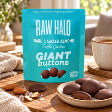 Raw halo dark and salted almonds 90g_2
