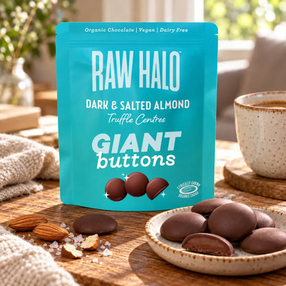 Raw halo dark and salted almonds 90g_2