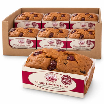 Riverbank Bakery Cherry & Sultana Loaf Cake 385g - Case of 6