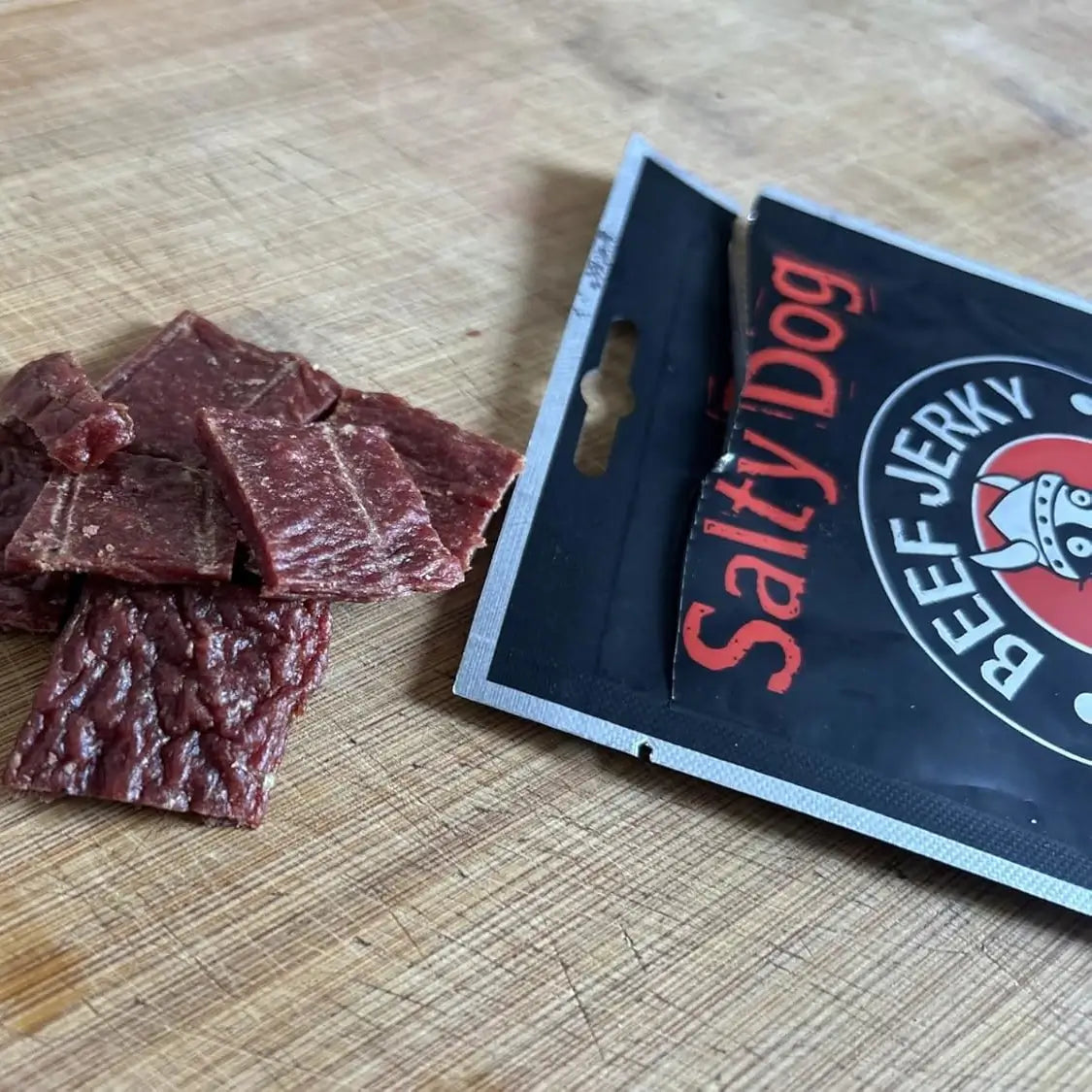Salty Dog Beef Jerky 30g Lifestyle