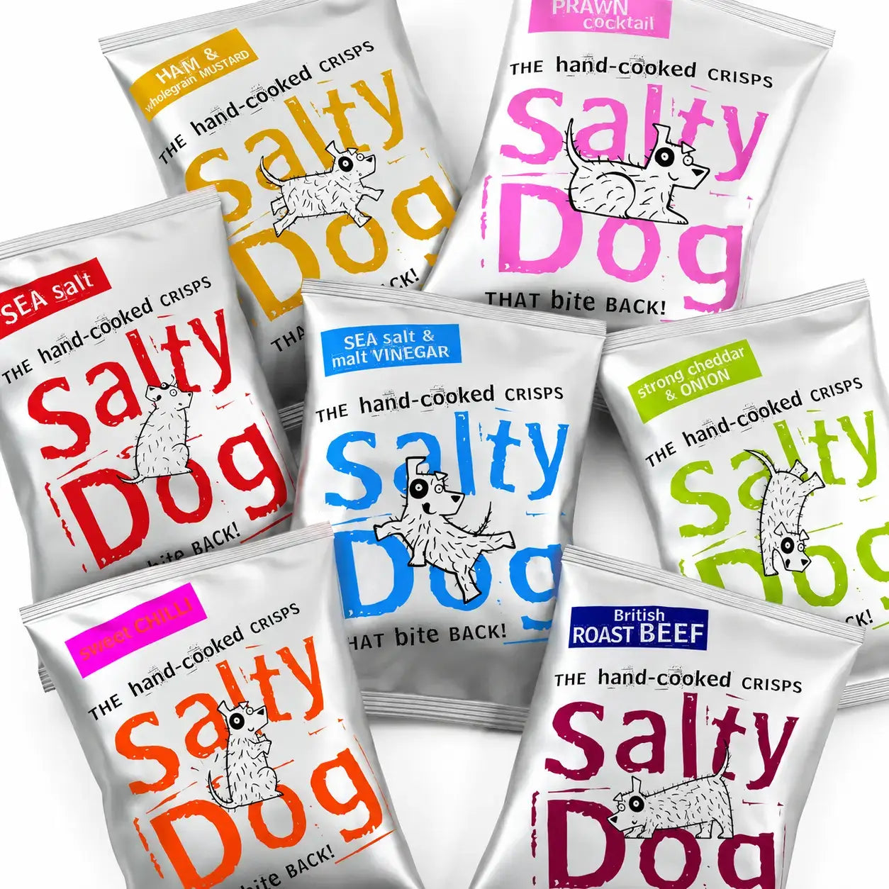 Salty Dog Crisps Variety Pack 28 x 40g