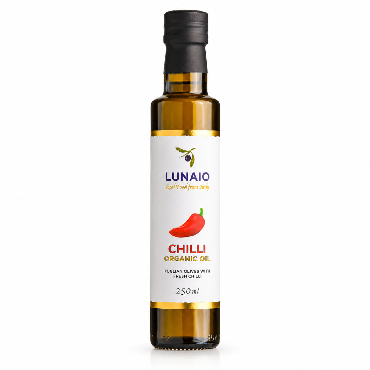 Lunaio Organic Chilli Oil 250ml - Case of 6