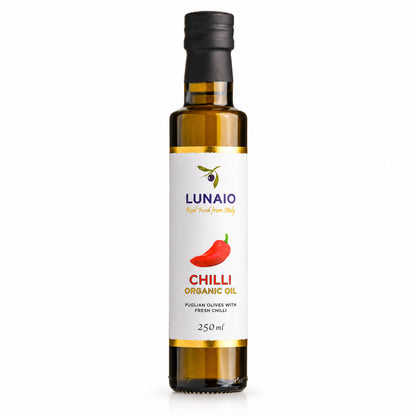 Lunaio Organic Chilli Oil 250ml - Case of 6