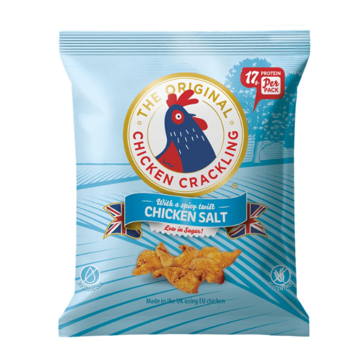 Original Chicken Crackling - Chicken Salt 10 x 40g