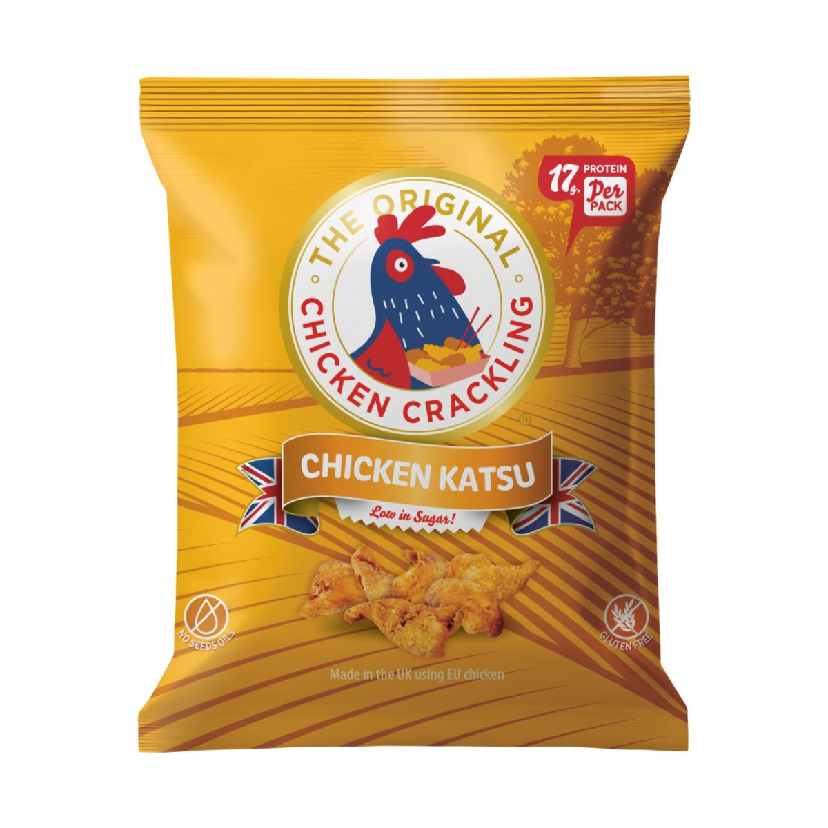 Original Chicken Crackling - Katsu Chicken Crackling 10 x 40g