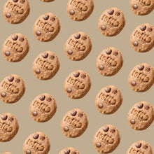 Teffie - Cinnamon Sultana Superblend Bites on a beige background