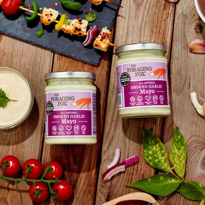 The Foraging Fox - Smoked Garlic Mayo 6 x 240g Lifestyle