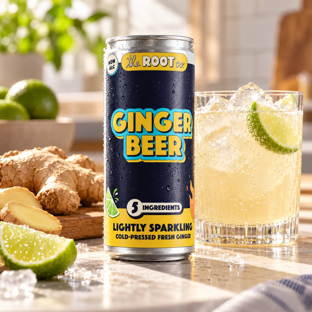 The Root Co Original Ginger Beer 230ml - Case of 12