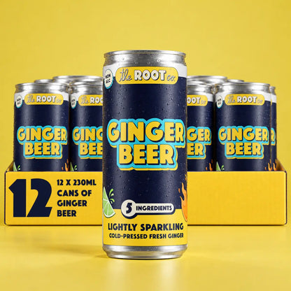 The Root Co Original Ginger Beer 230ml - Case of 12