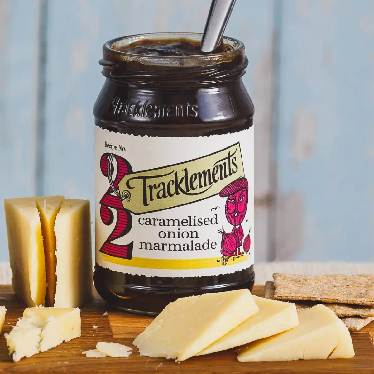 Tracklements Caramelised Onion Marmalade 210g - Case of 6 Lifestyle