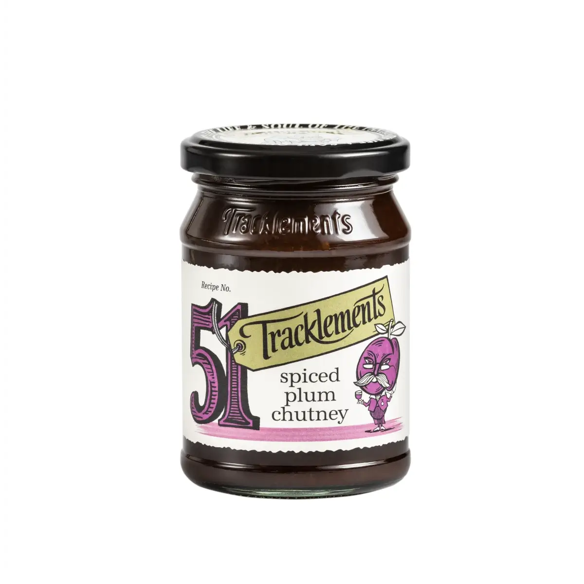 Tracklements Spiced Plum Chutney 265g - Case of 6