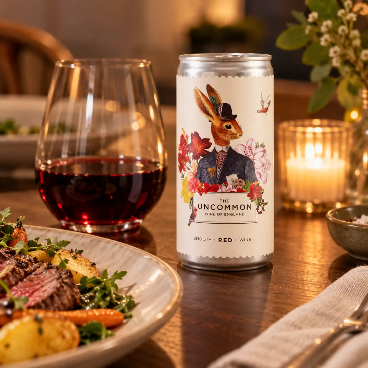 The Uncommon wine - percival 187ml -red wine_2