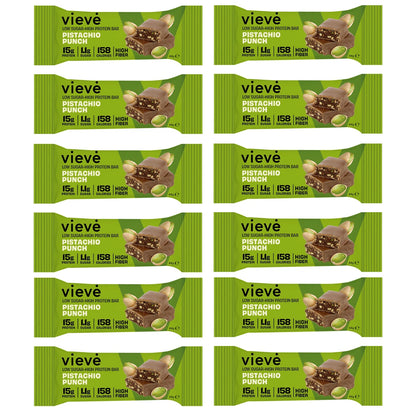 Vieve Protein Bar –  Pistachio Pump  12x44g - FODA Warehouse