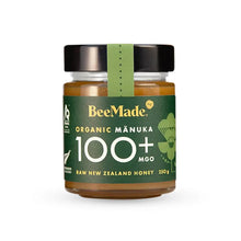 BeeMade - Organic Mànuka Honey MGO 100+ 250g single jar