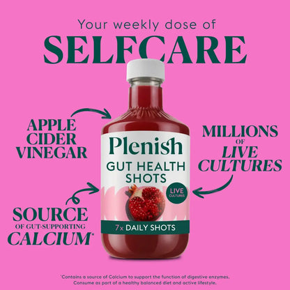Plenish Berry Gut Heath Shots 420ml Dosing Bottles