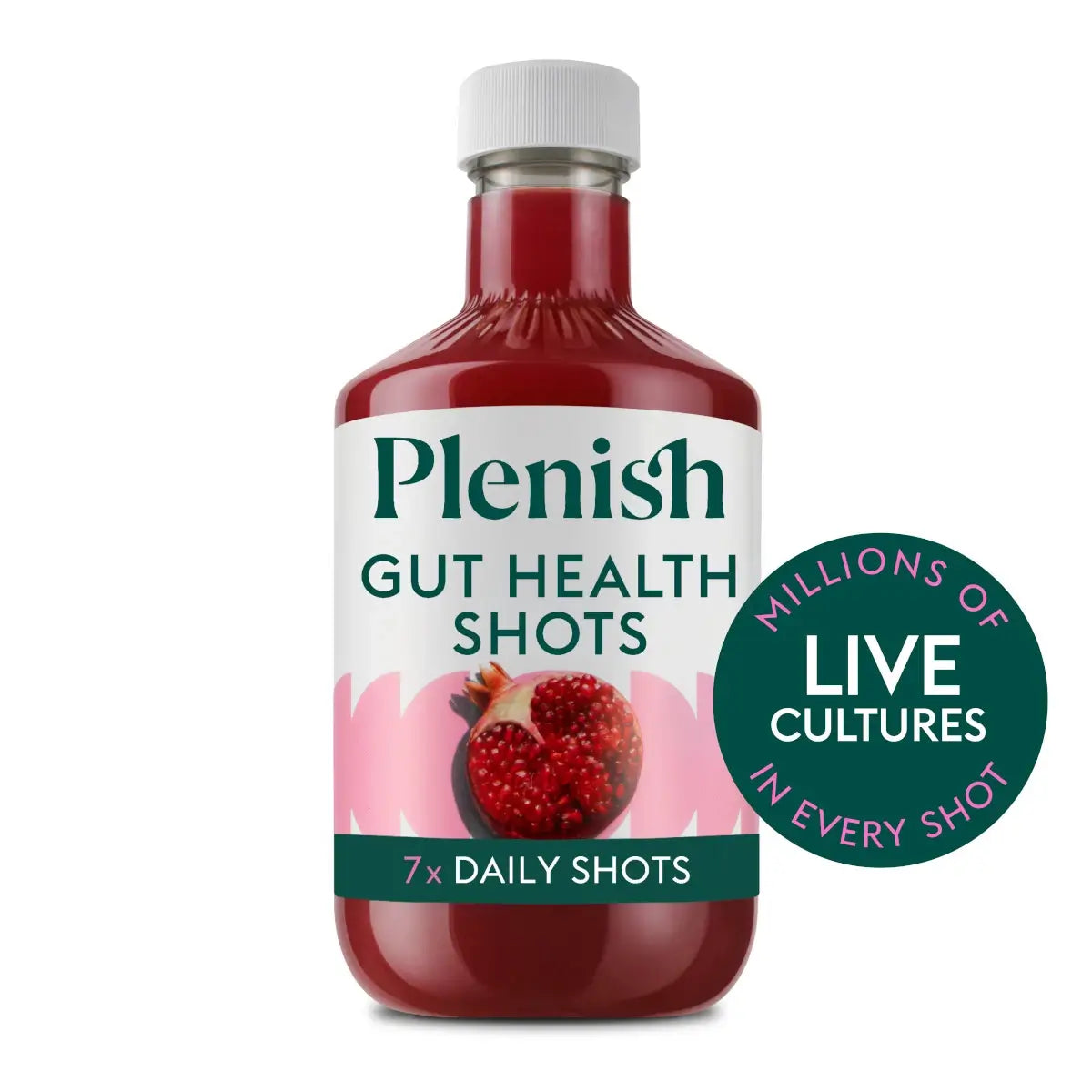 Plenish Berry Gut Heath Shots 420ml Dosing Bottles