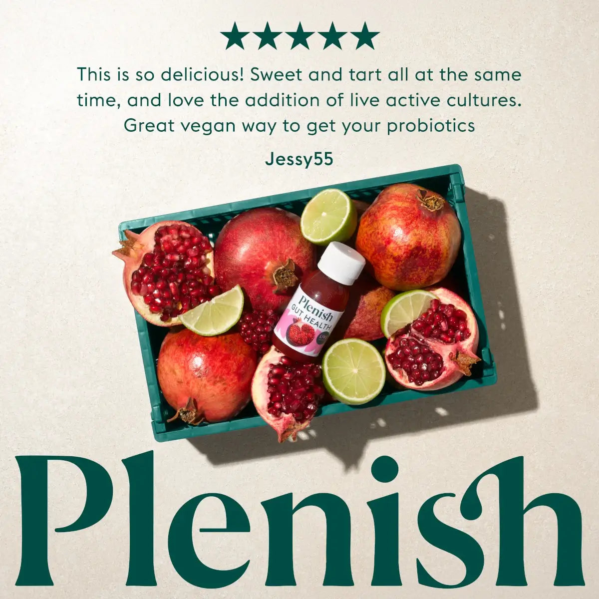 Plenish Berry Gut Health Shot 60ml