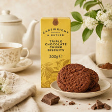 Cartwright & Butler - Triple Chocolate Chunk Biscuits 200g - Case of 6