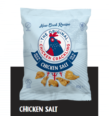 Original Chicken Crackling - Chicken Salt 10 x 40g - FODA Warehouse