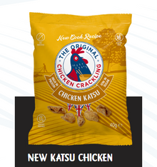 Original Chicken Crackling - Katsu Chicken Crackling 10 x 40g - FODA Warehouse