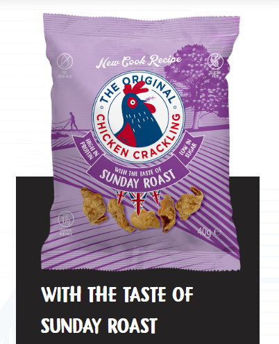 Original Chicken Crackling - Sunday Roast 10 x 40g