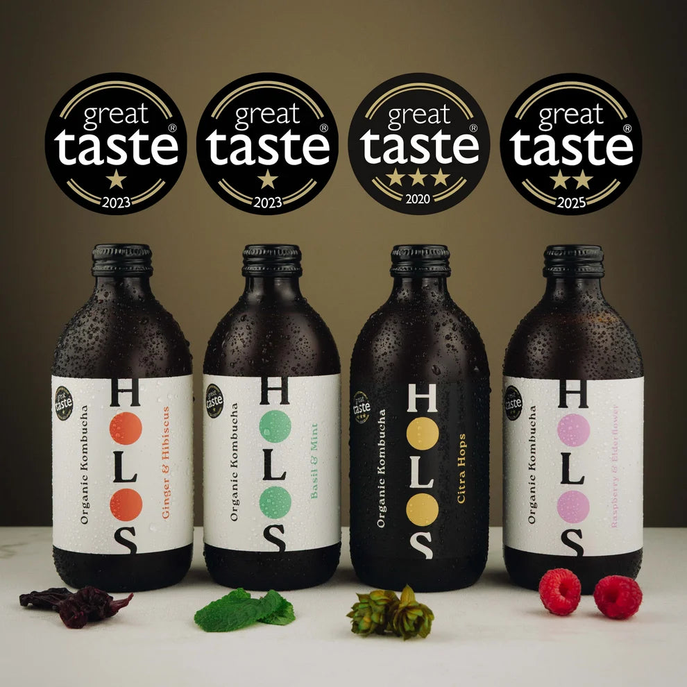 Holos Organic Kombucha Mixed Pack 330ml 