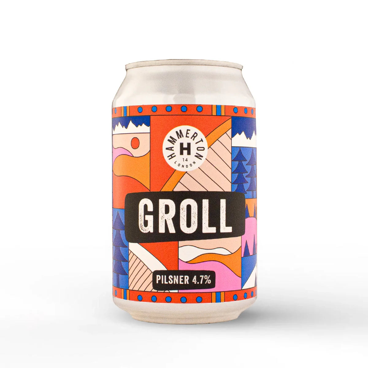 Hammerton Brewery - Groll Pilsner 4.2% 330ml - Case of 24 - FODA Warehouse
