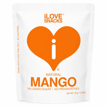 iLOVE SNACKS Natural Mango 25g - Case of 20