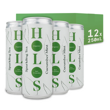Holos Cucumber Mint Organic Sparkling Tea 250ml - Case of 12