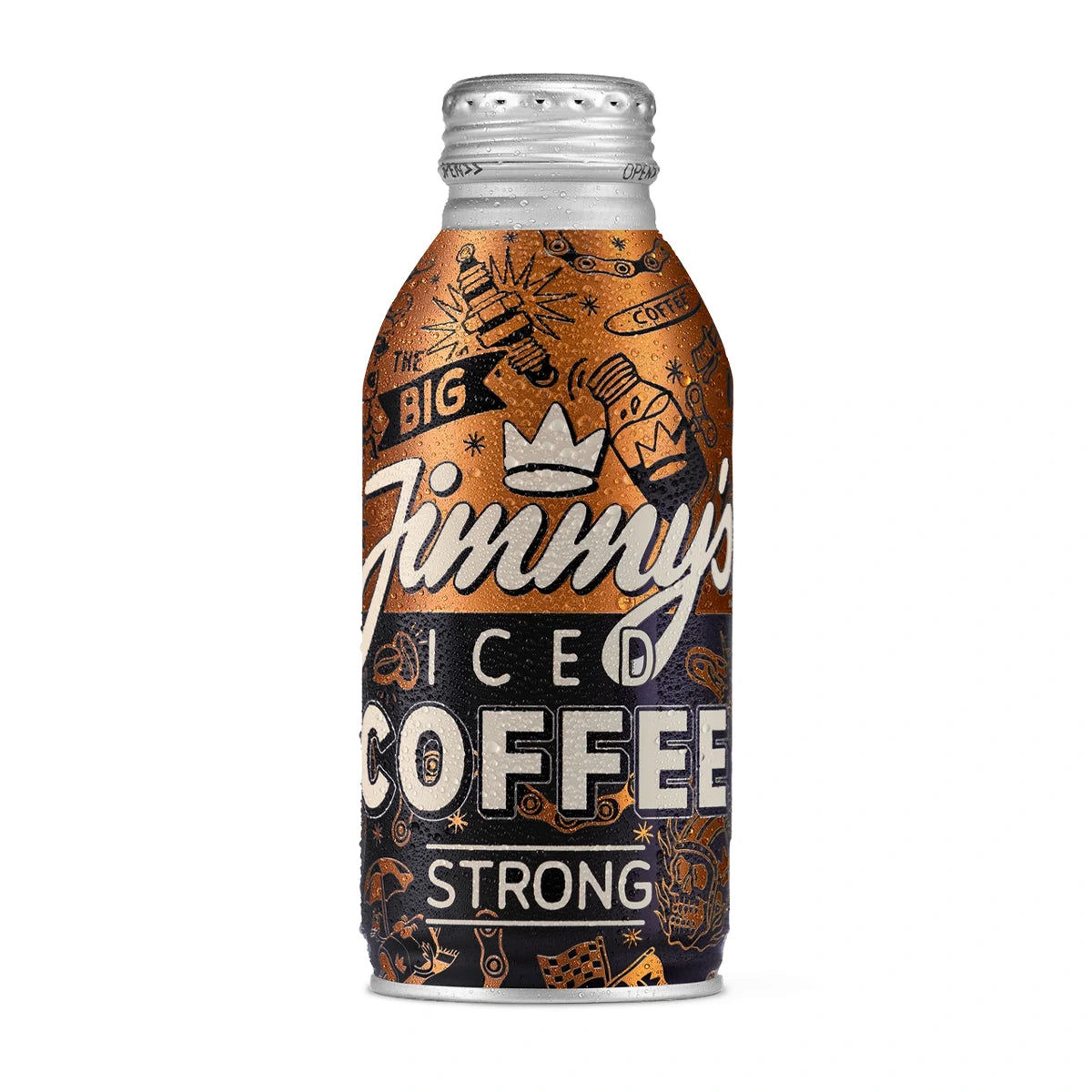 Jimmy's Iced Coffee The Big Strong BottleCan 380ml - Case of 12