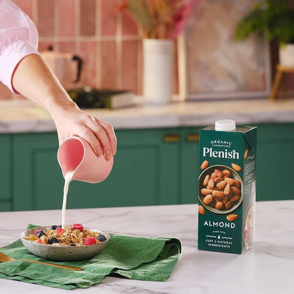 Plenish - Almond 5% Organic Milk Drink 1L-2