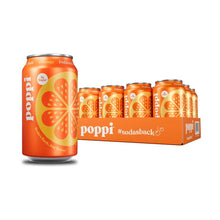 Poppi Orange Soda 330ml Can - Case of 24