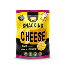 Case of 24 x 24g Crunchy Snacking Cheese with Caramelised Onion from Serious Pig