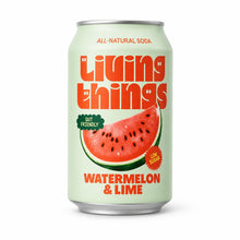 Living Things Watermelon & Lime 330ml Can - Case of 12