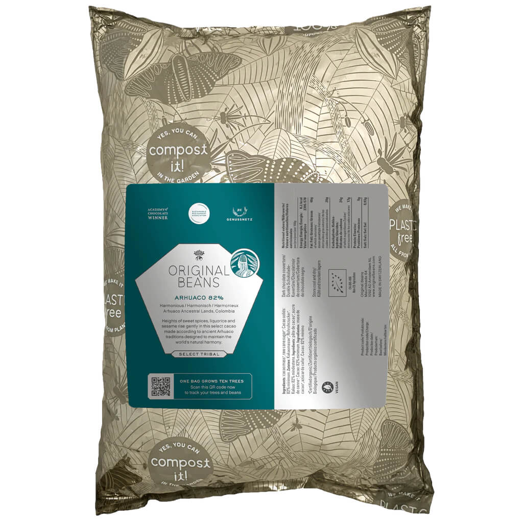 Original Beans Wholesale - Arhuaco Chocolate 82% 2kg