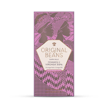 Original Beans Wholesale - Virunga Chocolate Bar 55% 13 x 70g 