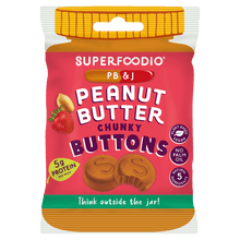 Peanut Butter & Jam Buttons 15 x 20g - Superfoodio