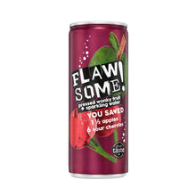 Wholesale Flawsome! Drinks Apple & Sour Cherry Lightly Sparkling Juice Drink 24 x 250ml - FodaBox Trade
