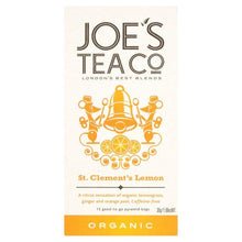 Case of 6 x 15 Teabags Organic St. Clementâ€™s Lemon Herbal and Fruit Infusion from Joe's Tea Co.