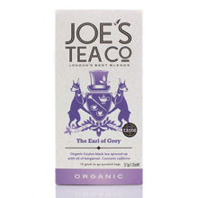 Case of 6 x 15 Teabags Organic The Earl of Grey Tea from Joe's Tea Co.