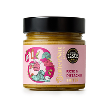 Case of 10 x 180g Rose & Pistachio Nut Butter from ButterNut of London